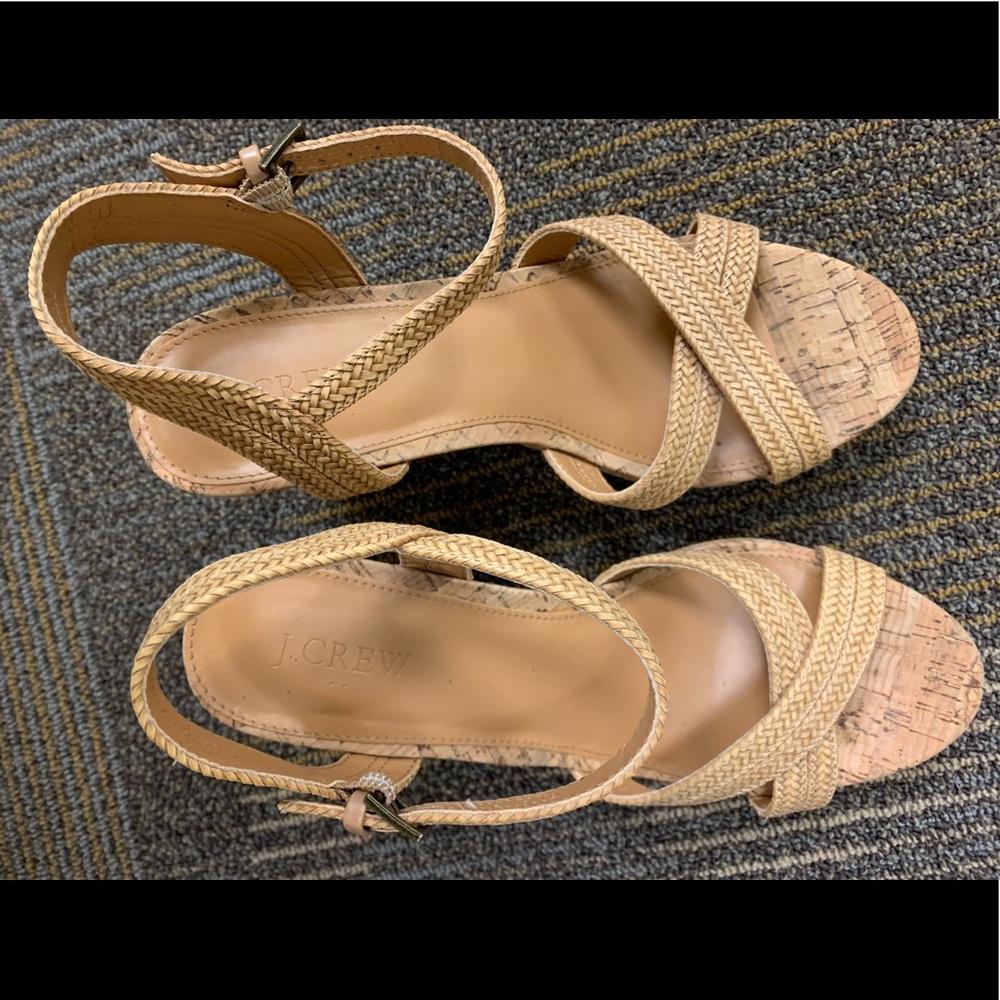 JCrew Mercantile Wedge Sandals